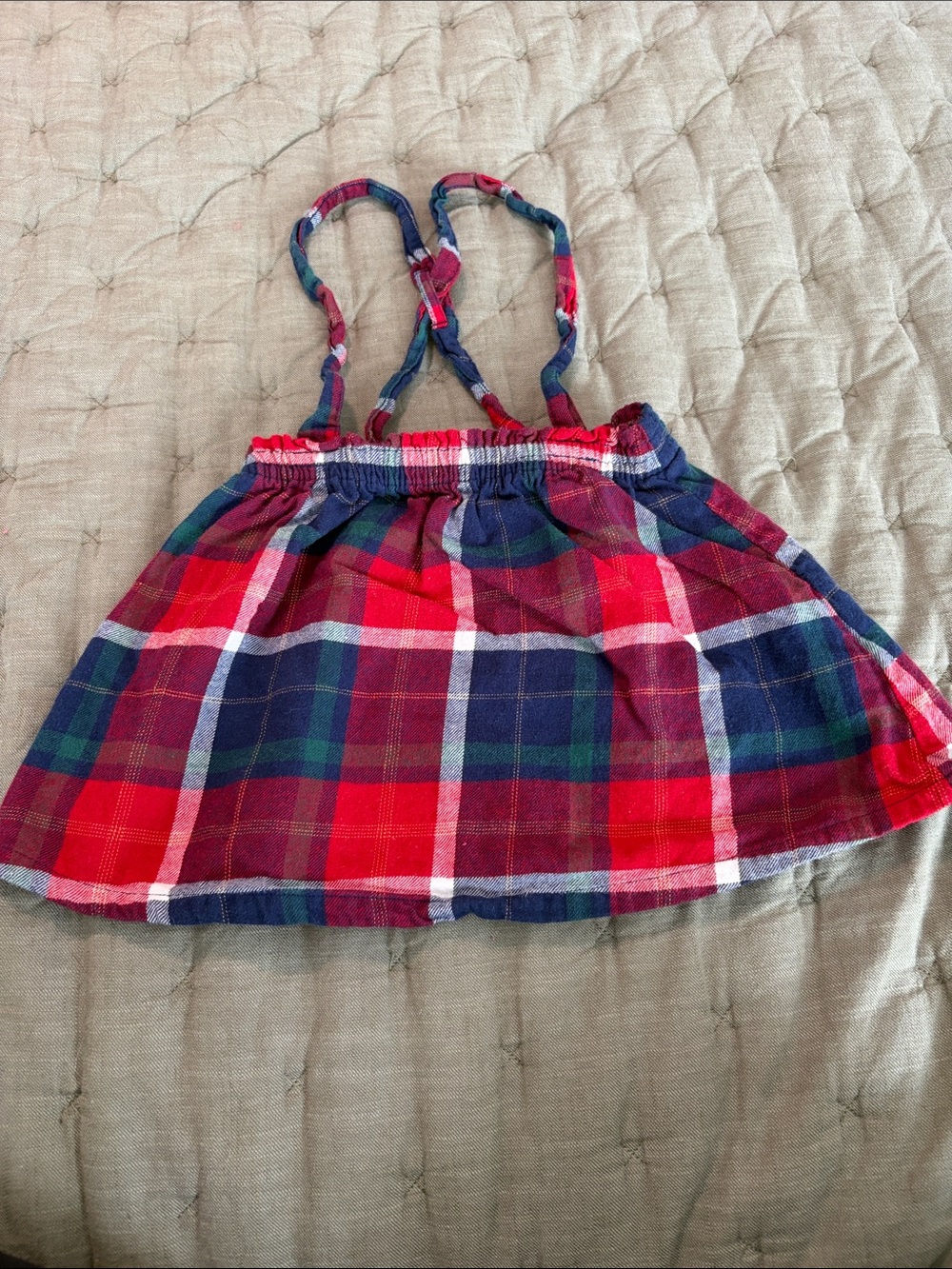 Girls Plaid Skirt